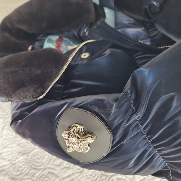 Exclusive WOODPECKER Winter Coat | Blue Sapphire XL - Picture 4 of 7